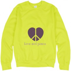 Unisex Neon Crewneck Sweatshirt
