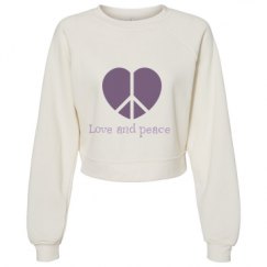 Women's Raglan Pullover Fleece