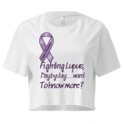 Ladies Festival Cali Crop Top Tee