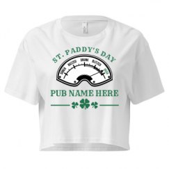 Ladies Festival Cali Crop Top Tee