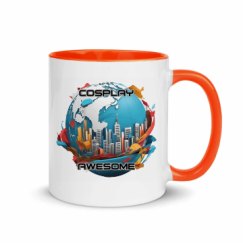 11oz Ceramic Mug with Color Inside