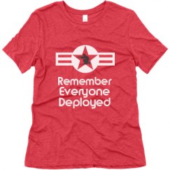 Ladies Relaxed Fit Super Soft Triblend Tee