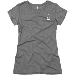 Ladies Slim Fit Super Soft Triblend Tee