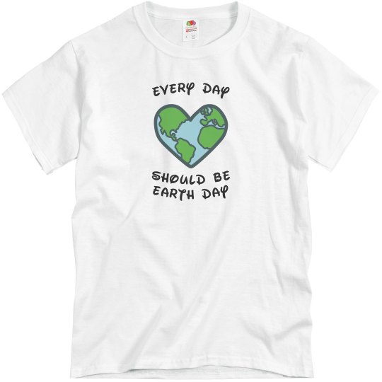 Earth Day - white Earth Day - white