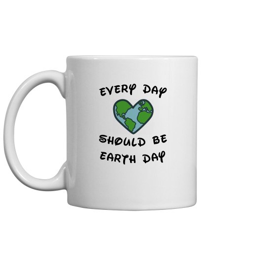Earth Day Ceramic Mug