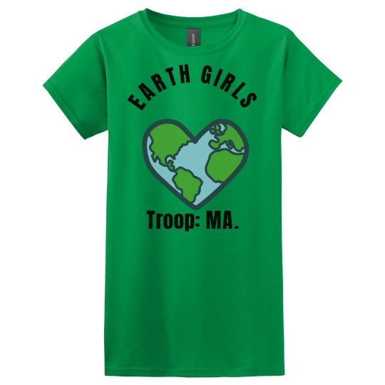 earth girls volunteer shirt