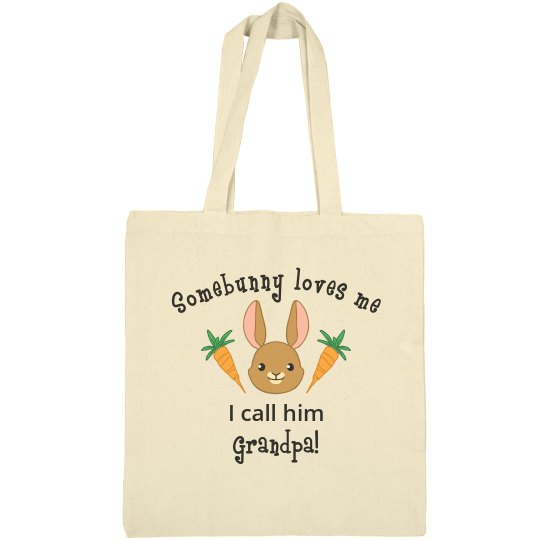 Easter Tote Bag grandpa
