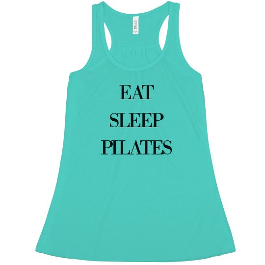 EAT / SLEEP / PILATES - FLOWY TANK