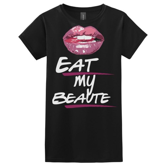 Eat my Beaute Tee-black Eat my Beaute Tee-black