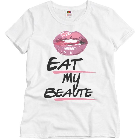 Eat my Beaute Tee-white Eat my Beaute Tee-white