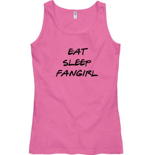 Eat, sleep, fangirl