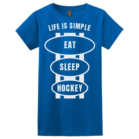 Eat sleep hockey