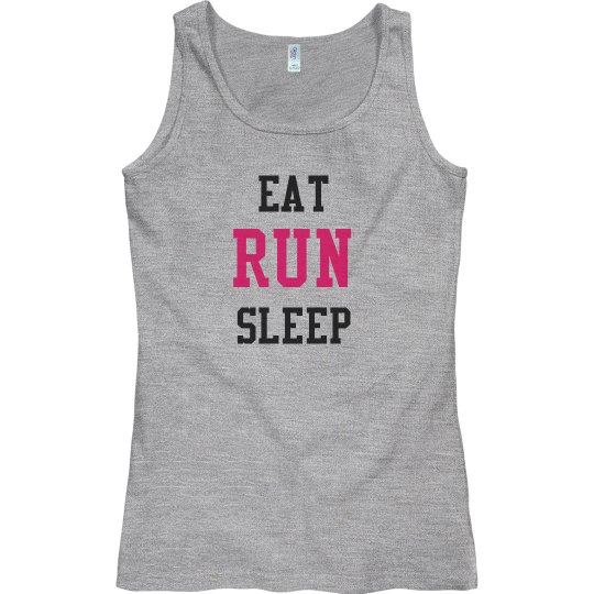 Eat Sleep Run Tank 