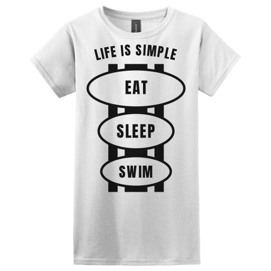 Eat sleep swim