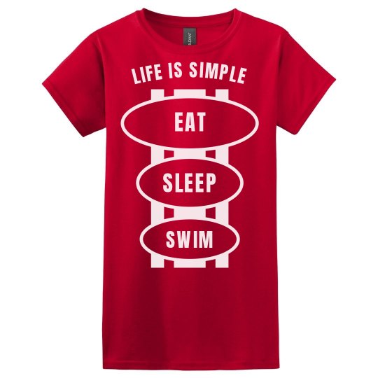 Eat sleep swim