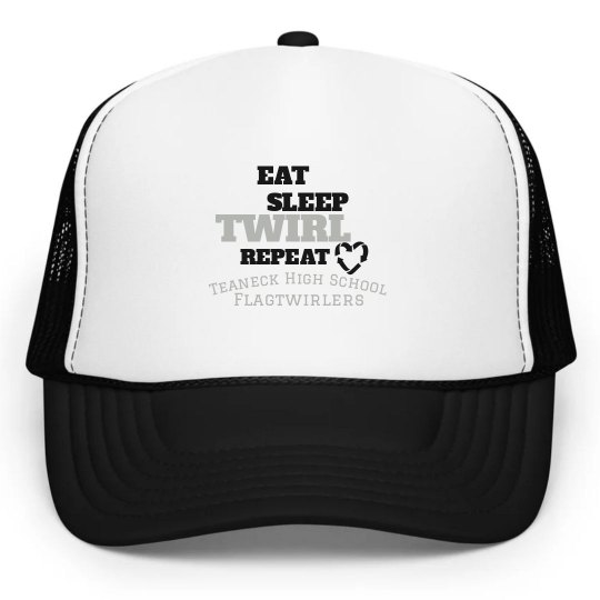Eat Sleep Twirl Repeat Baseball Hat
