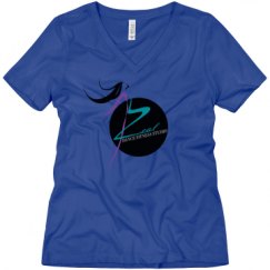 Ladies Relaxed Fit V-Neck Tee