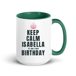 15oz Ceramic Mug with Color Inside