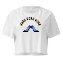 Ladies Festival Cali Crop Top Tee