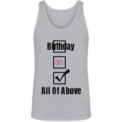 Unisex Jersey Tank Top