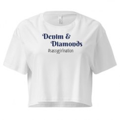 Ladies Festival Cali Crop Top Tee