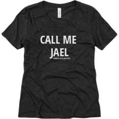 Ladies Relaxed Fit Super Soft Triblend V-Neck Tee