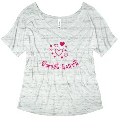 Sweet-heart Tee