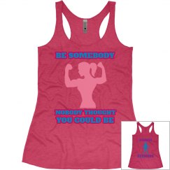DONDIFITNESS LADIES SOFT RACERBACK TANK TOP