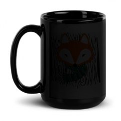15oz Black Glossy Mug