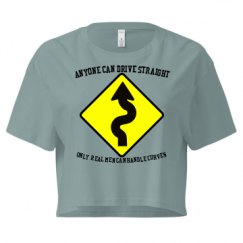 Ladies Festival Cali Crop Top Tee