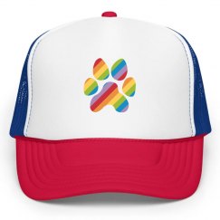 Rainbow Paw Print
