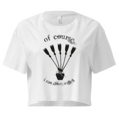 Ladies Festival Cali Crop Top Tee