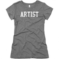 Ladies Slim Fit Super Soft Triblend Tee