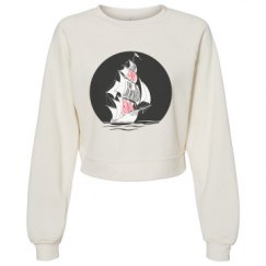 Women's Raglan Pullover Fleece