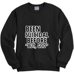Unisex Film and Foil Crewneck Sweatshirt