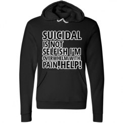 Unisex Fleece Pullover Midweight Hoodie