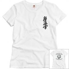 Ladies Relaxed Fit Shirt with Kanji and Logo