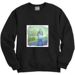 Unisex Film and Foil Crewneck Sweatshirt