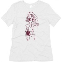 Ladies Relaxed Fit Super Soft Triblend Tee