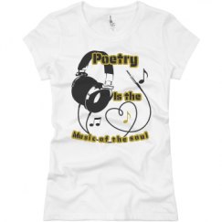 Ladies Slim Fit Basic Promo Jersey Tee