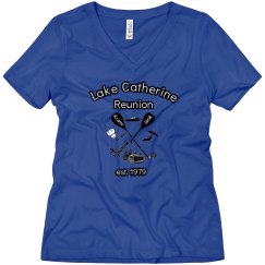 Lake Catherine 40 year reunion  - Women V Neck