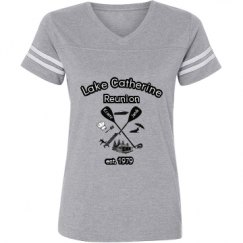 Ladies Relaxed Fit Vintage Sports Tee