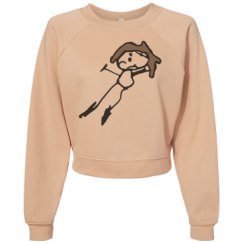 Women's Raglan Pullover Fleece