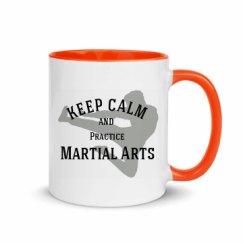 11oz Ceramic Mug with Color Inside