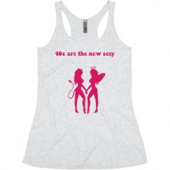 Ladies Slim Fit Super Soft Racerback Triblend Tank