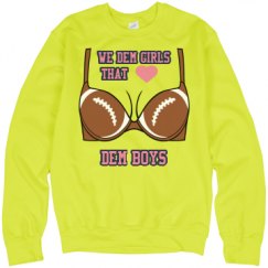 Unisex Neon Crewneck Sweatshirt