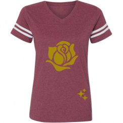 Ladies Relaxed Fit Vintage Sports Tee