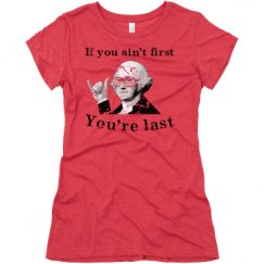 Ladies Slim Fit Super Soft Triblend Tee