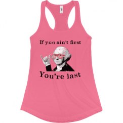 Ladies Slim Fit Racerback Tank Top