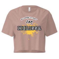 Ladies Festival Cali Crop Top Tee